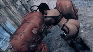 Нора и трактор.. Fallout-4 (Сборка 9.0)