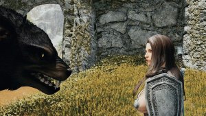 Вервольф и ЛИДИЯ. Skyrim AE (Тропики 12)