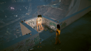 Скучающие девушки обрадовались встрече с Ви.