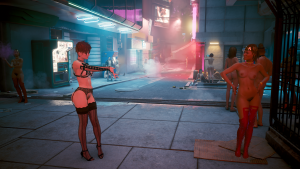 Ви знакомится с ещё одной девушкой.