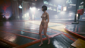 Люси нравится гулять нагишом под тёплым тропическим дождём - 1.