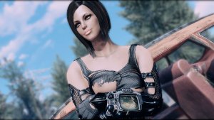 НОРА возле автомобиля. Fallout-4 (Сборка 9.0)