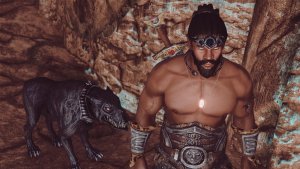 Рауфа не трогают вампирские псы и.. SKYRIM AE (Сборка 14)