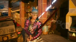 САМУРАЙка.. Cyberpunk 2077 глазами Windfire