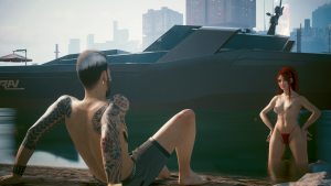 Керри и топлес Ви.