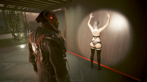 Пласид:-"А теперь опусти руки и повернись".