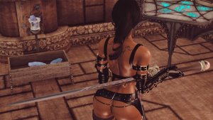 Вампирский меч в руках вампира. SKYRIM AE (Сборка 14)