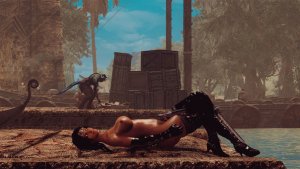 В порту Виндхельма.. SKYRIM AE (Сборка 14)