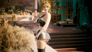 Ви большую грудь прикрыла полностью, а вот попу ...