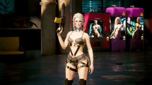 Новенькая кибер-няша Ви.