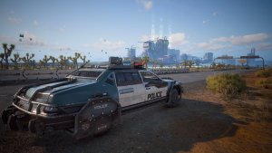 Вид на город с пустошей.