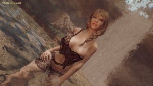 Кира расслабляется.. SKYRIM AE (Сборка 15)