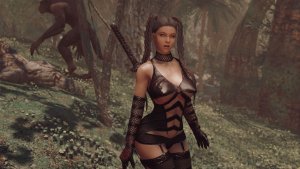 НЕ красная шапочка и волк! )) SKYRIM AE (Сборка 15)