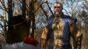 Геральт и Ивасик. Ведьмак III (сборка Торна)