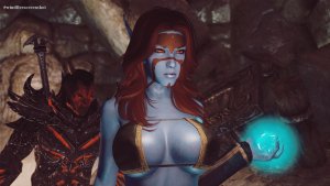 Это - СИНА, и она альтмер. SKYRIM AE (Сборка 15)