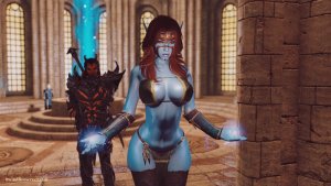 Сина и слуга дремор. SKYRIM AE (Сборка 15)