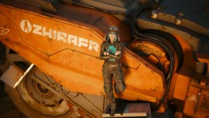 Теплый закат.. Cyberpunk 2077 глазами Windfire