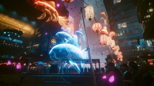 Цифровые рыбки.. Cyberpunk 2077 глазами Windfire