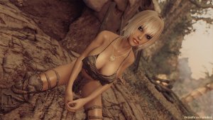 Алия в лагере.. SKYRIM AE (Сборка 16)