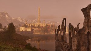 Имперский город под утренним солнцем