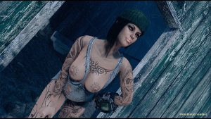 Возле сарая. Fallout-4 (Сборка 10.5)