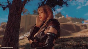 Кира под древом.. SKYRIM AE (Сборка 16)