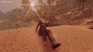 На теплом песке.. SKYRIM AE (Сборка 16)