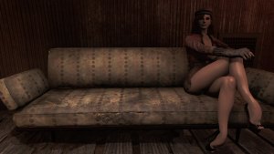 диван с ногами ))