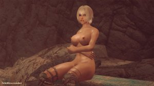 Алия на лавочке. SKYRIM AE (Сборка 16)