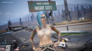 Ви вьезжает в Найт Сити. Cyberpunk 2077 глазами Windfire