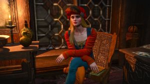 Цираночка - невеста Лютика. Ведьмак III (сборка Торна)