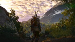 ПЕЙЗАЖНОЕ, с Геральтом.. Ведьмак III (сборка Торна)