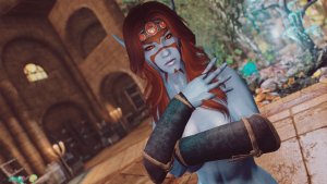 Сина в спальне Архимага. SKYRIM AE (Сборка 16)