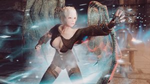 Лина с магией хлада. SKYRIM AE (Сборка 16)
