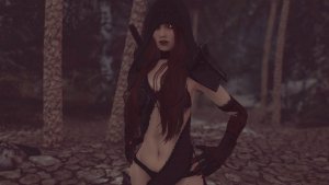 Приглашённая Марго вампирша, прибыла в Скайрим...