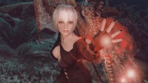 Лина..  SKYRIM AE (Сборка 16)