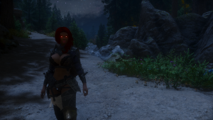 Skyrim SE - Огонь в глазах