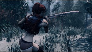 С мечем.. Fallout-4 (Сборка 11)