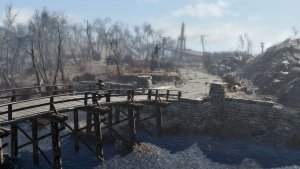 Вид на РедРокет. Poselenia Windfire Fallout-4