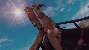 Кира, на пиратском бриге ) SKYRIM AE (Сборка 16)