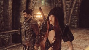 Элли и Харкон. SKYRIM AE (Сборка 16)