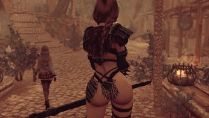 Кира пришла в Вайтран. SKYRIM AE (Сборка 16)