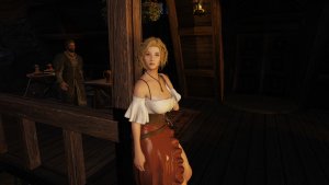 Очаг и свеча, хозяйка.