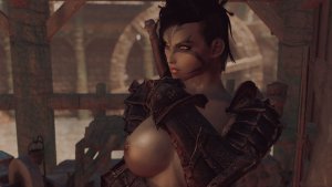 МИРРОЯ - орк, и вервольф..  SKYRIM AE (Сборка 16)