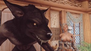 Вервольф и Рая. SKYRIM AE (Сборка 16)