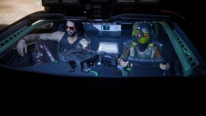 Джонни и Ви. Cyberpunk 2077 глазами Windfire