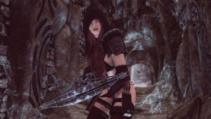 Элли в гробнице. SKYRIM AE (Сборка 16)