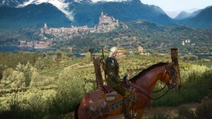 ПЕЙЗАЖНОЕ, с Геральтом. Ведьмак III (сборка Торна)