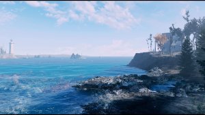 Морской пейзаж. Fallout-4 (Сборка 11)