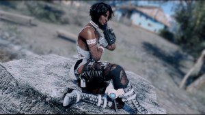 Юна на набережной Сэкчуари.